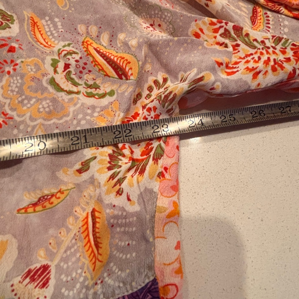 Sacred Threads Multicolor Patchwork Womens Blouse - image 5